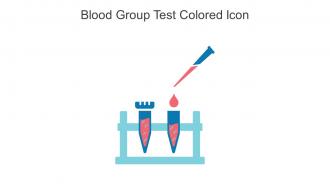 Blood Group Test Colored Icon In Powerpoint Pptx Png And Editable Eps Format