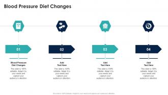 Blood Pressure Diet Changes In Powerpoint And Google Slides Cpb