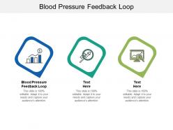 Blood pressure feedback loop ppt powerpoint presentation show graphics template cpb