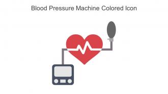 Blood Pressure Machine Colored Icon In Powerpoint Pptx Png And Editable Eps Format