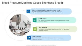 Blood Pressure Medicine Cause Shortness Breath In Powerpoint And Google Slides Cpb