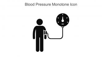 Blood Pressure Monotone Icon In Powerpoint Pptx Png And Editable Eps Format