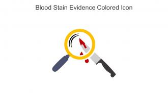 Blood Stain Evidence Colored Icon In Powerpoint Pptx Png And Editable Eps Format