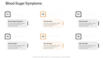 Blood Sugar Symptoms In Powerpoint And Google Slides Cpb