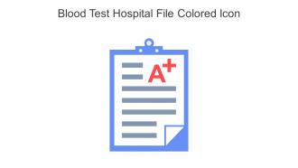Blood Test Hospital File Colored Icon In Powerpoint Pptx Png And Editable Eps Format