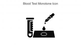 Blood Test Monotone Icon In Powerpoint Pptx Png And Editable Eps Format