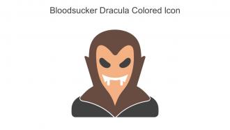 Bloodsucker Dracula Colored Icon In Powerpoint Pptx Png And Editable Eps Format