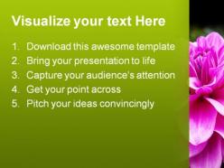 Bloom beauty powerpoint templates and powerpoint backgrounds 0211