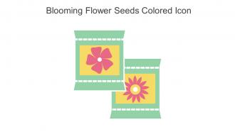 Blooming Flower Seeds Colored Icon In Powerpoint Pptx Png And Editable Eps Format