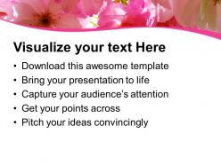 Blossoms beauty nature powerpoint templates ppt themes and graphics 0213