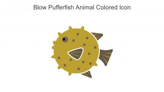 Blow Pufferfish Animal Colored Icon In Powerpoint Pptx Png And Editable Eps Format