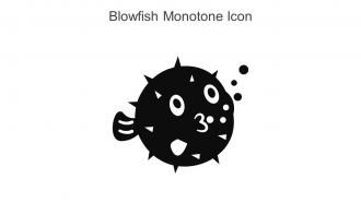 Blowfish Monotone Icon In Powerpoint Pptx Png And Editable Eps Format
