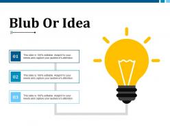 Blub or idea example presentation about yourself ppt files