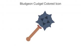Bludgeon Cudgel Colored Icon In Powerpoint Pptx Png And Editable Eps Format