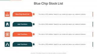 Blue Chip Stock List In Powerpoint And Google Slides Cpb