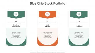 Blue Chip Stock Portfolio In Powerpoint And Google Slides Cpb