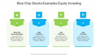 Blue Chip Stocks Examples Equity Investing In Powerpoint And Google Slides Cpb