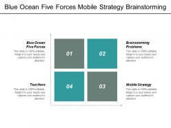 blue_ocean_five_forces_mobile_strategy_brainstorming_problems_cpb_Slide01
