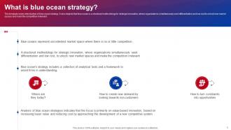 Blue Ocean Strategies To Create Uncontested Market Powerpoint Presentation Slides Strategy CD V Professionally Attractive