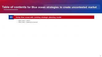 Blue Ocean Strategies To Create Uncontested Market Powerpoint Presentation Slides Strategy CD V Slides Captivating