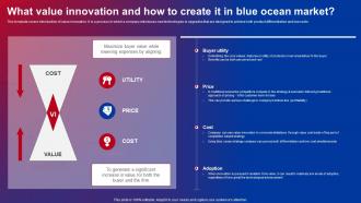 Blue Ocean Strategies What Value Innovation And How To Create It In Blue Ocean Market Strategy SS V