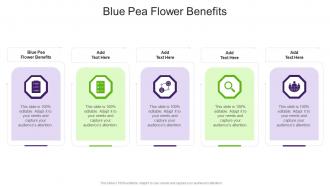 Blue Pea Flower Benefits In Powerpoint And Google Slides Cpb
