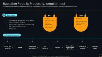 Blue Prism Robotic Process Automation Streamlining Operations With Artificial Intelligence