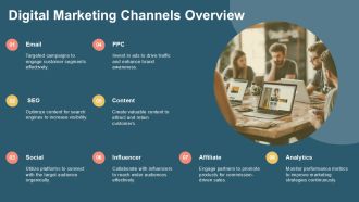 Blue Sky Marketing Campaign PPT Graphics AT Appealing Ideas