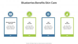Blueberries Benefits Skin Care In Powerpoint And Google Slides Cpb
