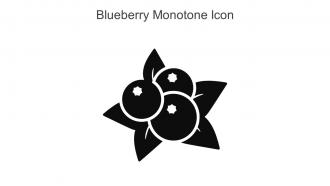 Blueberry Monotone Icon In Powerpoint Pptx Png And Editable Eps Format