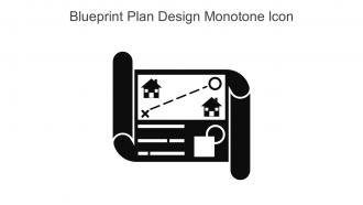 Blueprint Plan Design Monotone Icon In Powerpoint Pptx Png And Editable Eps Format
