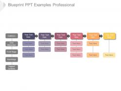 Blueprint ppt examples professional