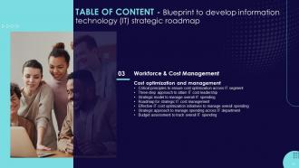 Blueprint To Develop Information Technology IT Strategic Roadmap Strategy CD V Image Good