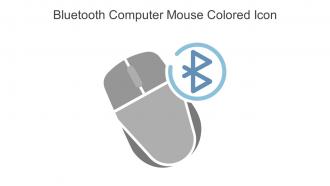 Bluetooth Computer Mouse Colored Icon In Powerpoint Pptx Png And Editable Eps Format