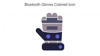 Bluetooth Gloves Colored Icon In Powerpoint Pptx Png And Editable Eps Format