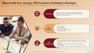 Bluetooth Low Energy BLE Asset Tracking Technique Applications Of RFID In Asset Tracking