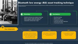 Bluetooth Low Energy BLE Asset Tracking Technique Asset Tracking And Monitoring Solutions