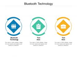 Bluetooth technology ppt powerpoint presentation ideas influencers cpb