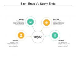 Blunt ends vs sticky ends ppt powerpoint presentation infographic template background cpb