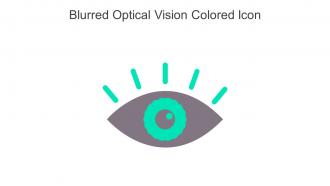Blurred Optical Vision Colored Icon In Powerpoint Pptx Png And Editable Eps Format