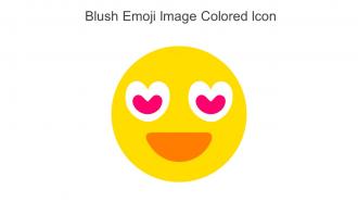 Blush Emoji Image Colored Icon In Powerpoint Pptx Png And Editable Eps Format
