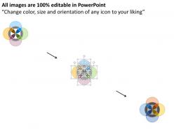 11678058 style cluster venn 4 piece powerpoint presentation diagram infographic slide