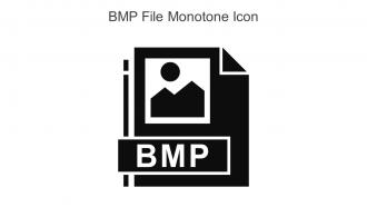 BMP File Monotone Icon In Powerpoint Pptx Png And Editable Eps Format