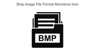 Bmp Image File Format Monotone Icon In Powerpoint Pptx Png And Editable Eps Format