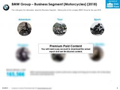 Bmw group business segment motorcycles 2018