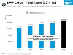 Bmw group total assets 2014-18