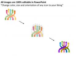 7158436 style layered horizontal 5 piece powerpoint presentation diagram infographic slide