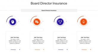 Board Director Insurance In Powerpoint And Google Slides Cpb