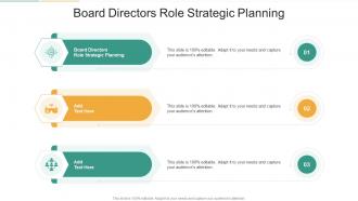 Board Directors Role Strategic Planning In Powerpoint And Google Slides Cpb