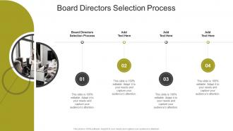 Board Directors Selection Process In Powerpoint And Google Slides Cpb